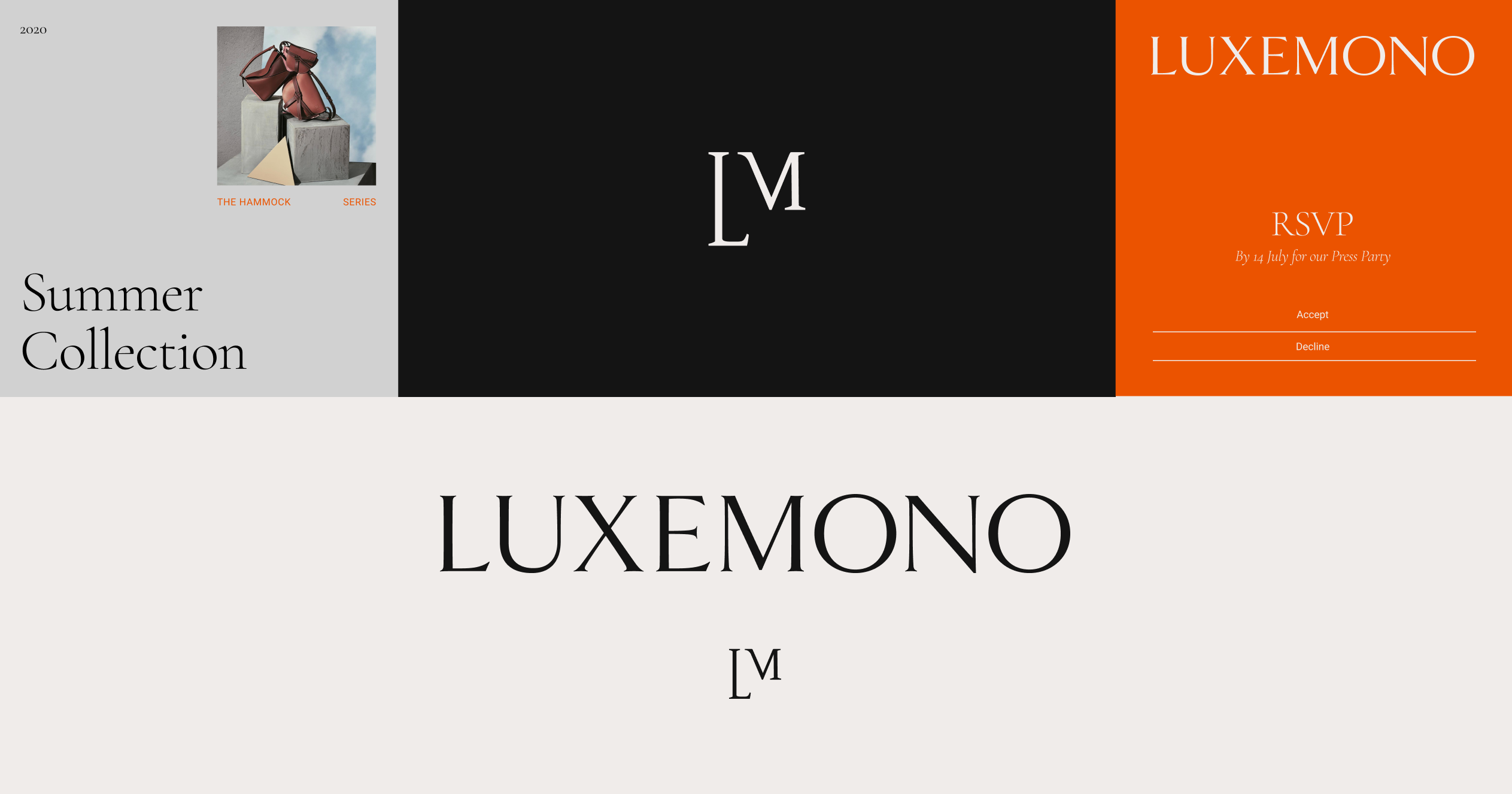 Luxemono's brand overview