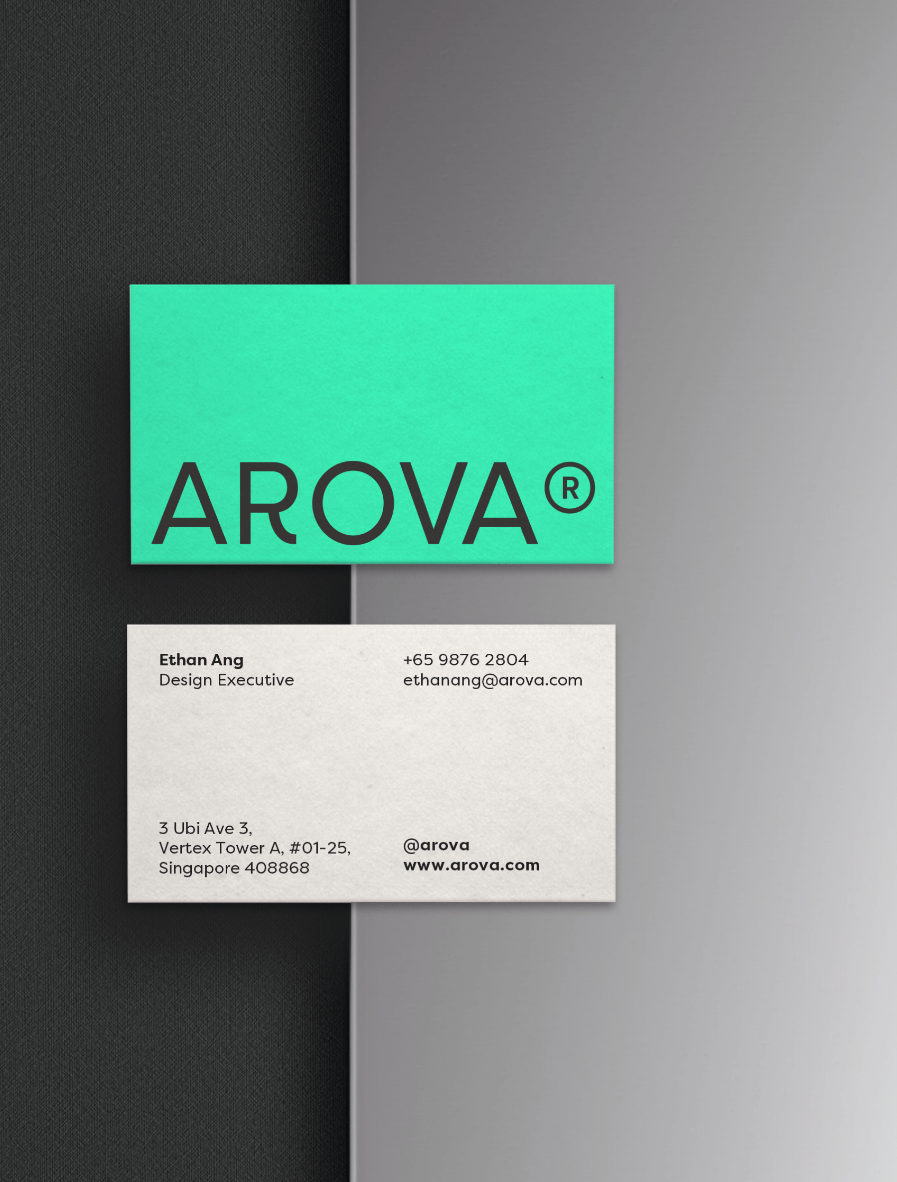 Arova Namecards